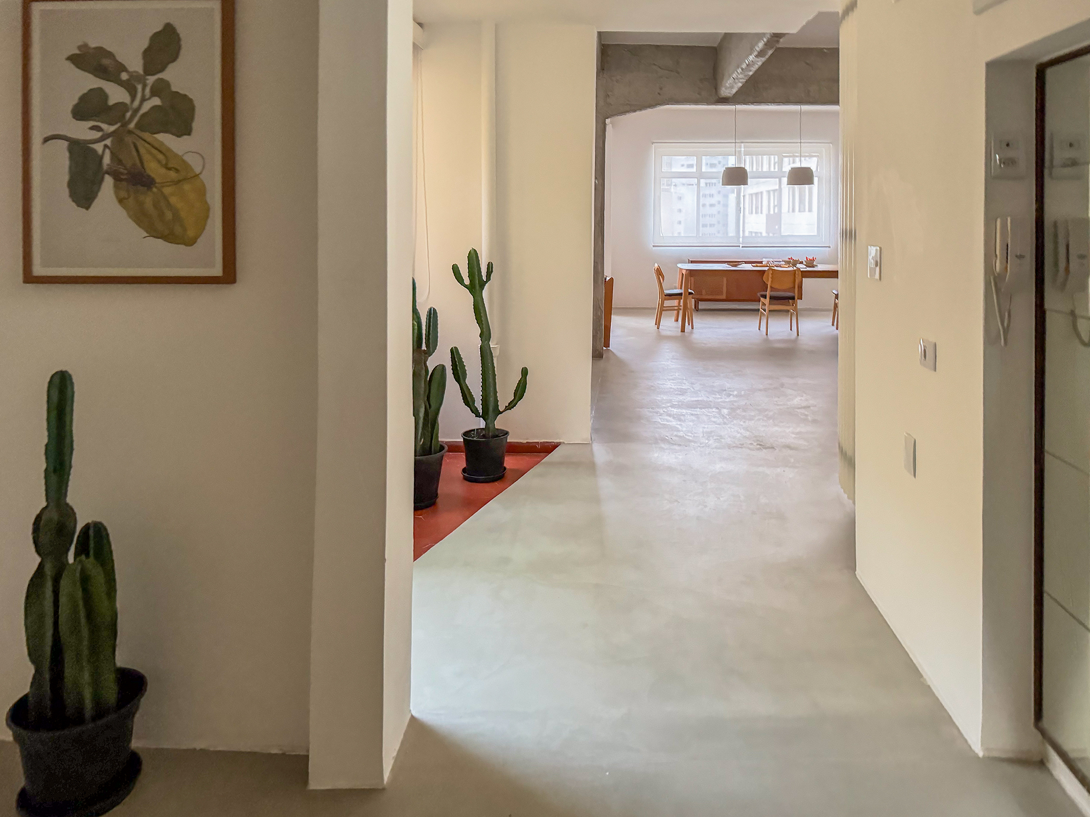 Corridor to living room